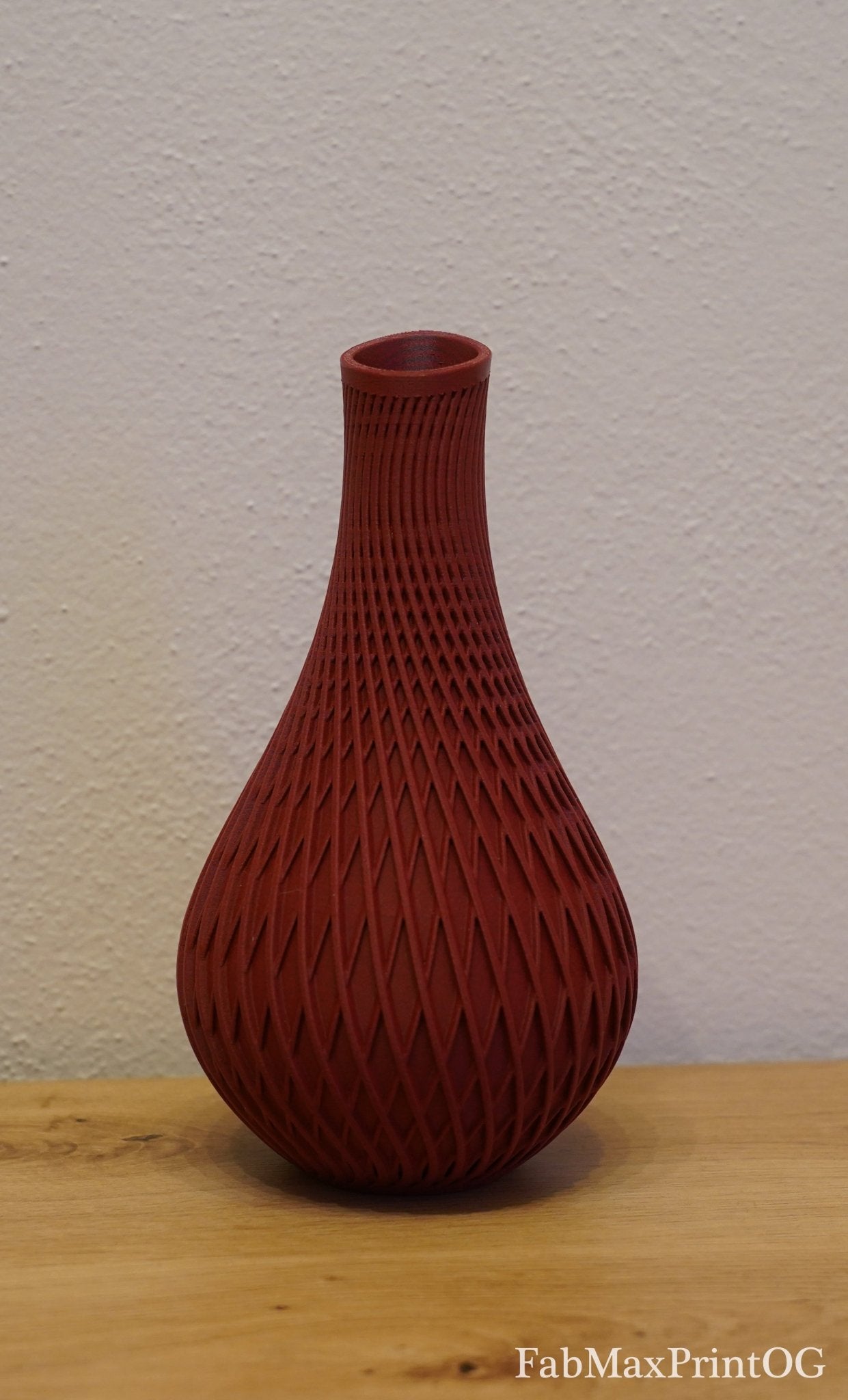 Vanta Vase - Skulpturale Eleganz für dein Zuhause - FabMaxPrint