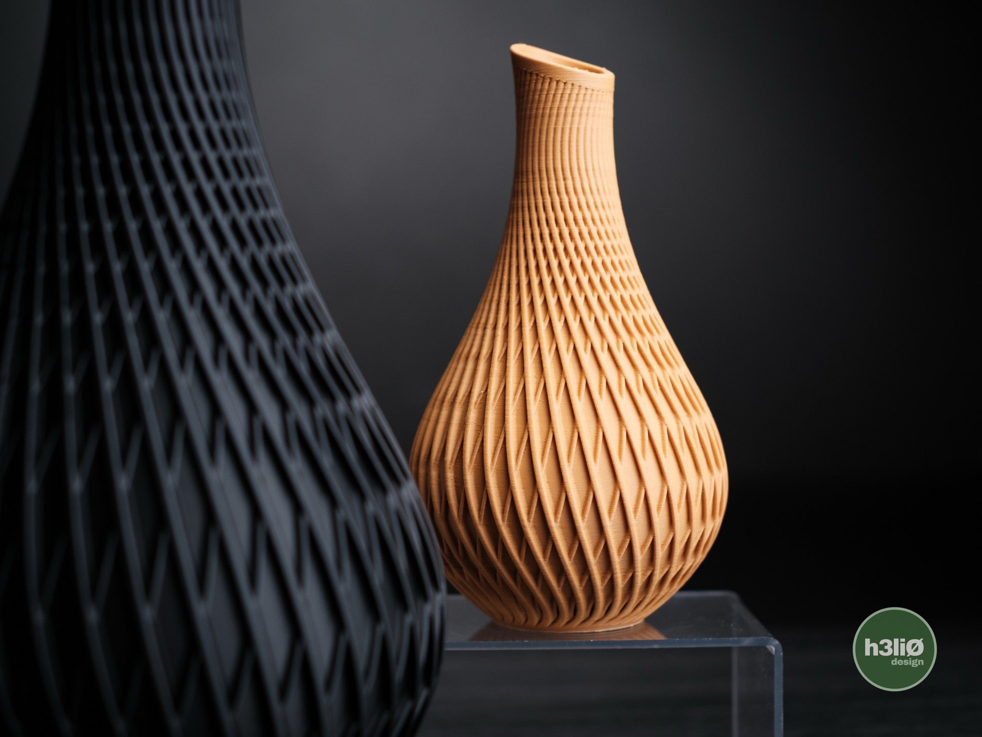 Vanta Vase - Skulpturale Eleganz für dein Zuhause - FabMaxPrint