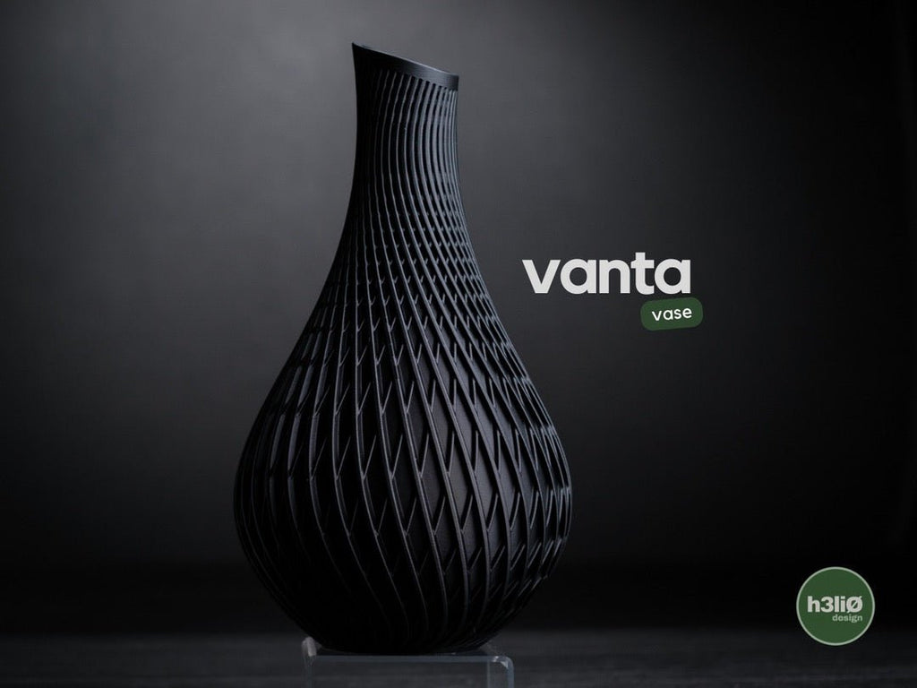 Vanta Vase - Skulpturale Eleganz für dein Zuhause - FabMaxPrint